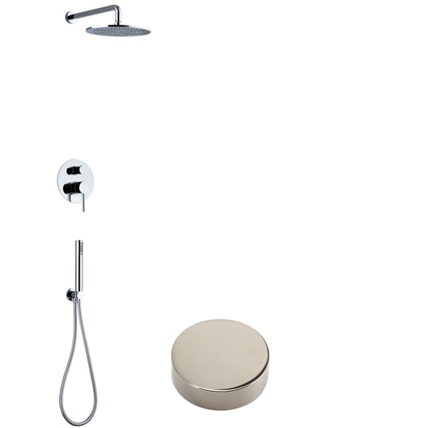 Σετ εντοιχισμού ντους Artist Nickel Matt